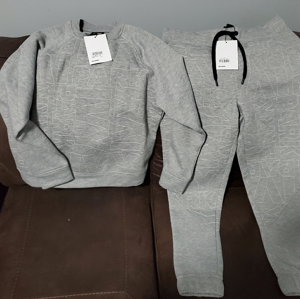 Ivy park embossed jogging suit